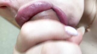 Sensitive Close up Oral Job of Escort LiLa