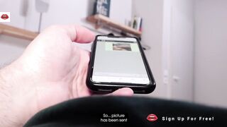 Nasty Hawt Hookup with Astonishing Golden-haired French Chick