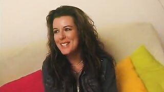 A shy beauty disrobes for u