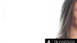 TRANSFIXED - Homeless Cis Victoria Voxxx Has Her Snatch Tag Teamed By Trans Jade Venus & Her Fiance