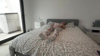 I hit my knee and this guy drilled me underneath the pretext of a massage