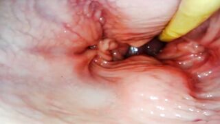 EXCELLENT. CAMERA INSIDE HER TWAT DURING THE TIME THAT I FILL HER WITH CUM