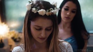 Pure Taboo Bride Bunny Colby’s Repressed Lesbo Wants Ravished by Stepsister-in-law Alex Coal