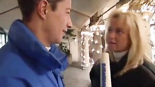 Tit Screwed German Stepmom Makes Her Stepson Cum Using Her Titties