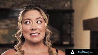 GIRLSWAY - Wicked Stepmoms Siri Dahl & Alison Rey Convert Stepdaughter River Lynn To Nudism