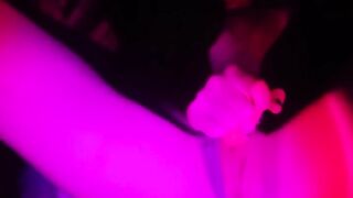 ftm with a plug in his booty gets high and tortures his sensitive clitcock with his sex-toy for 15 minutes str8