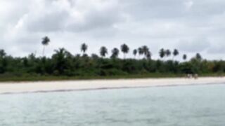 This babe received an unexpected anal creampie in front of everybody.