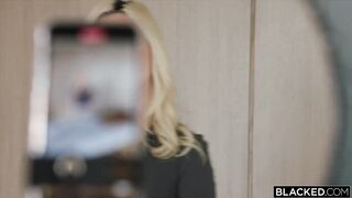 BLACKED Fit Blond Hottie Lexi Lore Takes Each Inch Of Damion's Giant BBC