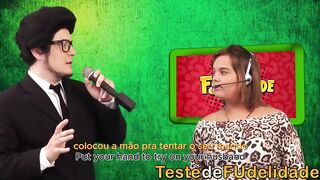 Breasty Brunette hair Screwed with Married Mechanic