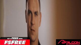 FALCON STUDIOS - Boss Paddy O'Brian Bareback-Trains Newbie Dean Hard!