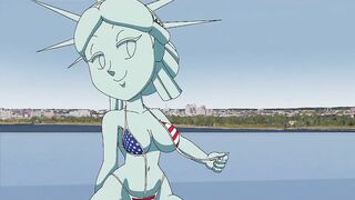 Tansau Lady Liberty Sexy Compilation