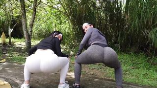 Ass slam with my boyfriend to educate my ally