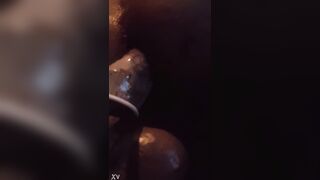 Passive homosexual butt