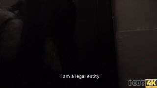 DEBT4k. Giant loan turns glamorous angel into indecent-minded