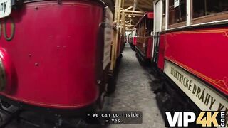 VIP4K. This babe Sold her Vagina to a stranger and Made her Boyfriend See