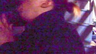 Nerdy neighbour with large boobs loud unfathomable mouth and facial