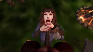 Second Life Ebony guy Brotherhood of Iron knight screws white woman Vault Dweller