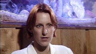 A Night Bathroom for 2 Cheerleaders Mad to Lick Cunilingus