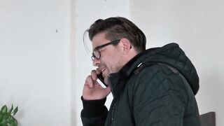 Badass gal does anal screw and booty to throat with large knob