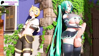 CYTE FEMBOY ANAL DRILLED BY FUTA HATSUNE MIKU AND GETTING CREAMPIE