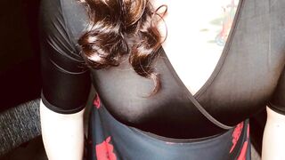 150+ mtf kinky trans woman photo slideshow of Nellie