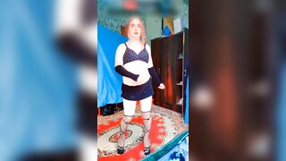 Large Booty Butt Floozy Crossdresser Sissy Homosexual White Booty Hawt Suit