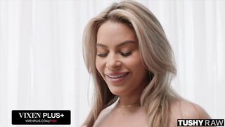 TUSHYRAW Anal Insane Baddies Jesse Pony And Nicole Aria Take Turns Getting Their Booties Banged Hard