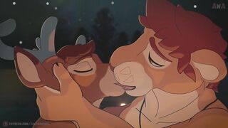 FIRESIDE FASCINATION Fur Homosexual Animation