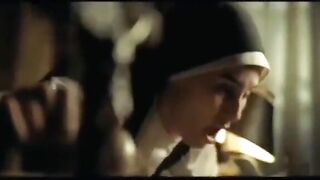 Lusty nun having sex