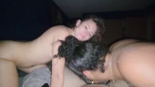 I GOT A THREESUM AS MY CHRISTMAS GIFT FROM MY 2 THICK COWORKERS!