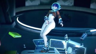 Juno masturbate and cum with zero Gravity (Overwatch Shemale hentai animation)