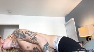 FULL Ardent Romantic Coarse Sex Large Cock Slavemaster Dad Screwing Blond FTM Tans Stud Austin Spears