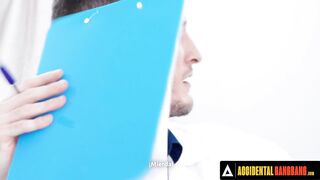 ACCIDENTAL TEAM FUCK - Hawt Therapist Gets Group-fucked During Counseling Session SPANISH SUBTITLES