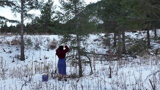 Large Butt Stranger Lets Me Bang Her At Campsite On Christmas