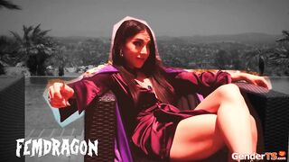 Shemale Femdragon Kasey Kei is anal drilled