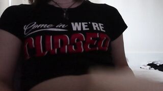 SFW punk trans bangs rubber snatch (sound)