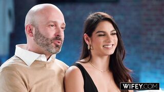 WIFEY Charming Youthful Wife Misty Addams Gets Banged Hard Whilst Hubby Watches