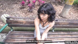 Breasty Cleaning Lady Screwed For Visa