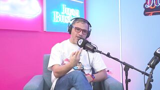 Biggest Ejaculation Chaos: CamilaHenao loses control sucking a large rod until her throat overflows with milk