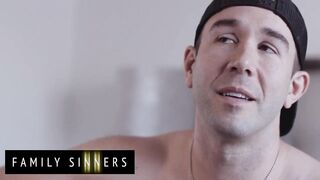 FAMILY SINNERS - Large-Busted mother I'd like to fuck Bounces Passionately On Her Stepson, Taking Him Unfathomable With Every Thrust