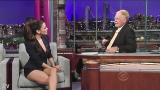 Eva Longoria bazookas oops on live tv