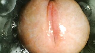 ASMR FLESLIGHT CLOSE UP SCREW WITH SEE PORN AND SLOW MOTION EJACULATION