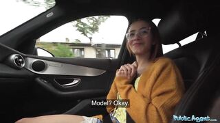 Public Agent - I creampied her constricted little twat outdoors