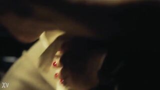 aunty screwing in the car & groaning