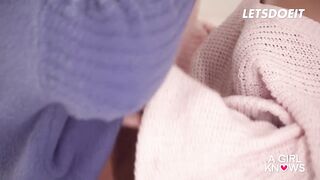 Lika Star And Agatha Vega Engage In A Sexy Lesbo Session - LETSDOEIT