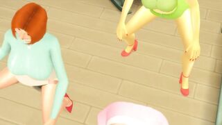 Lois Griffin's MYLF party fuck