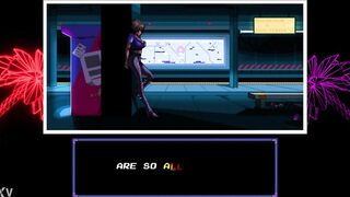 Ms Nightingale - Large bazookas Ebony Cyberpunk hotty