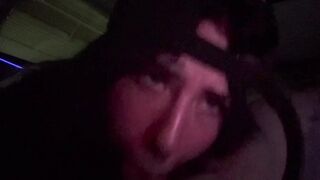 Sucking on his head until that guy cums in my throat