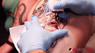 Ellis bangs then creampies Serenity Sins