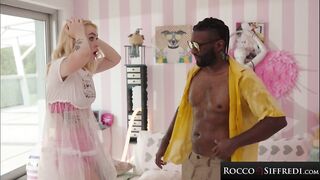 ROCCO SIFFREDI - Insatiable Golden-haired Greta Foss Implores for Greater quantity Hardcore IR with Monster Rod